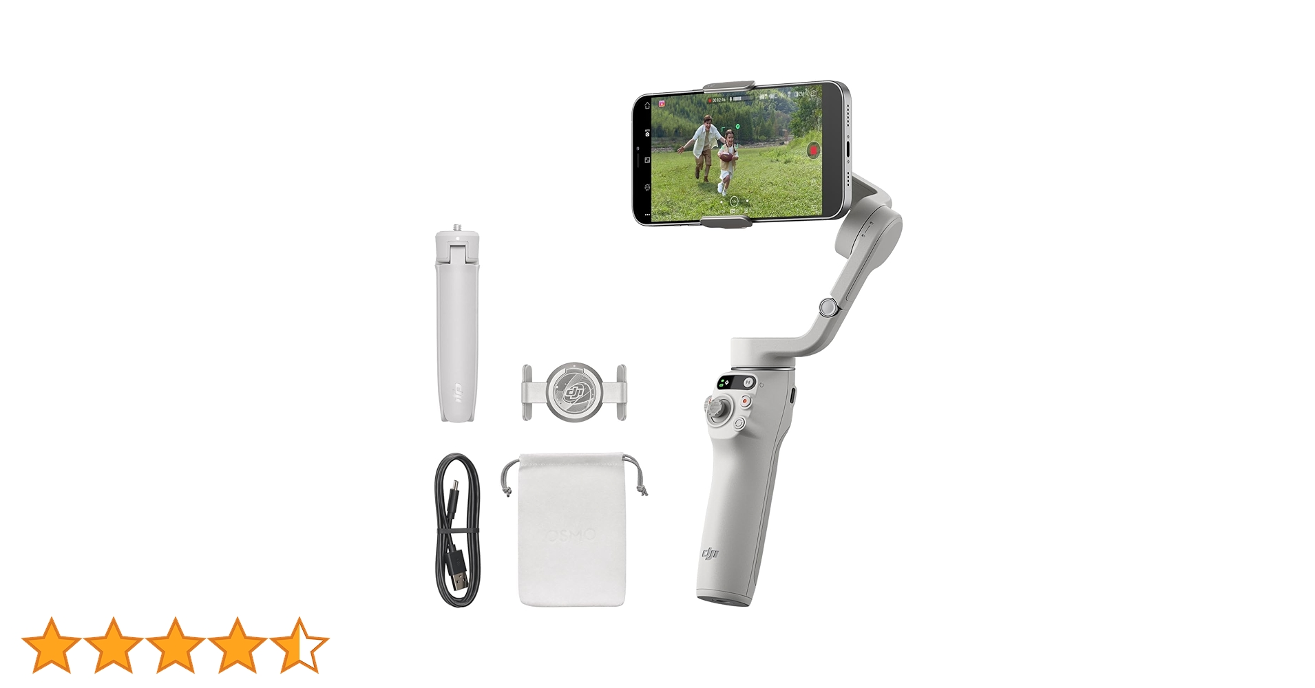 DJI Osmo Mobile 6, gimbal-stabilizator do smartfonów, 3